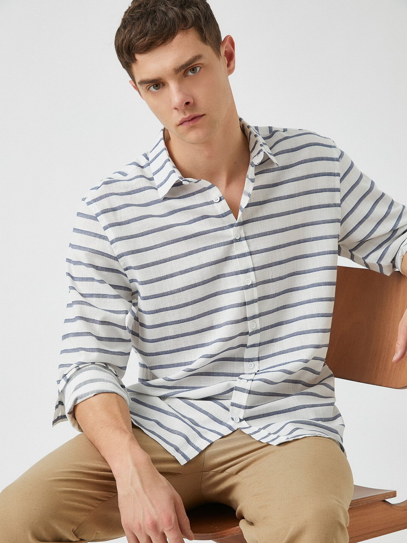 Рубашка Koton модель 2YAM61108KW01M Фото