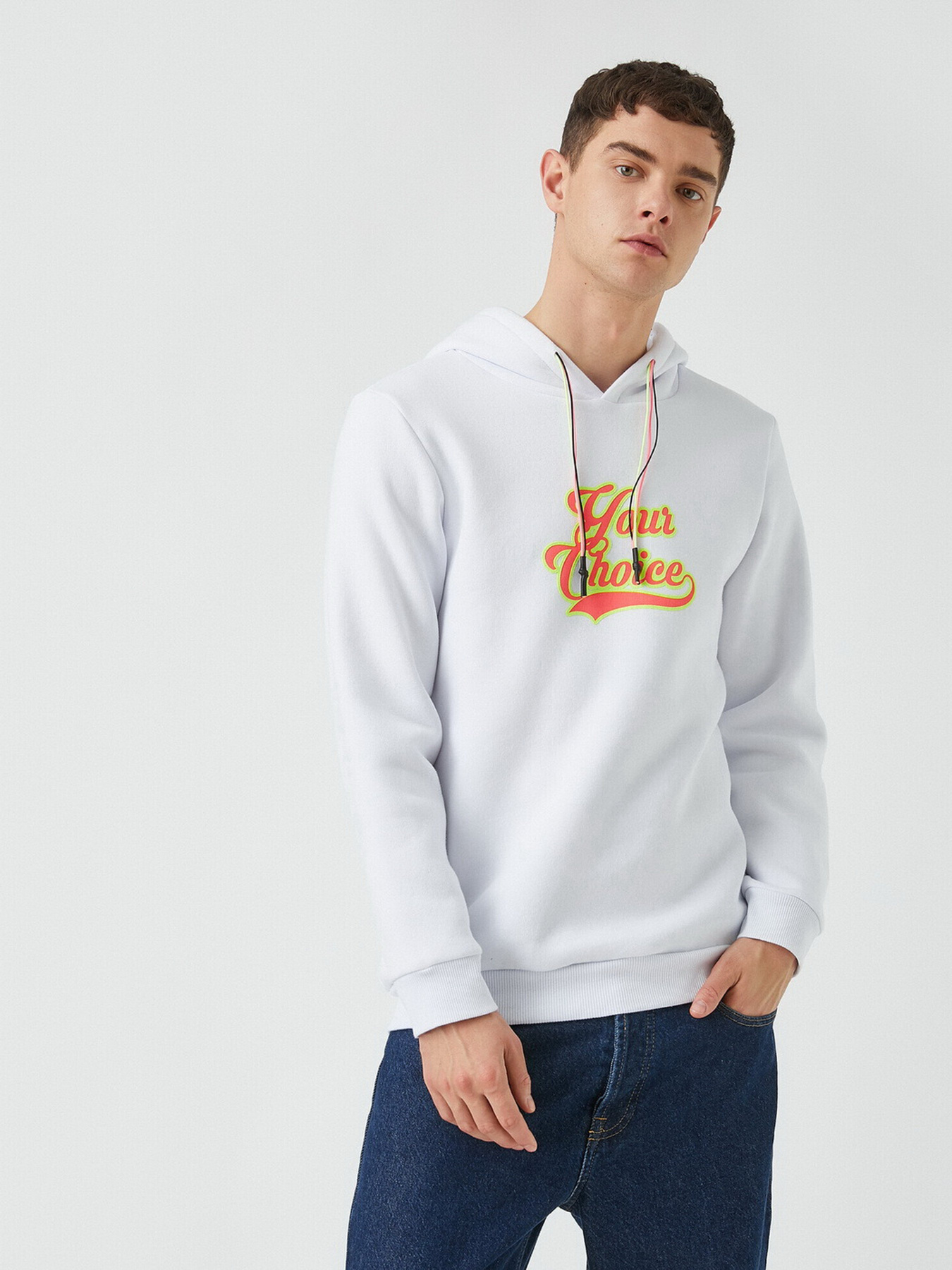 Худи Koton модель 2YAM74801OK000 Фото