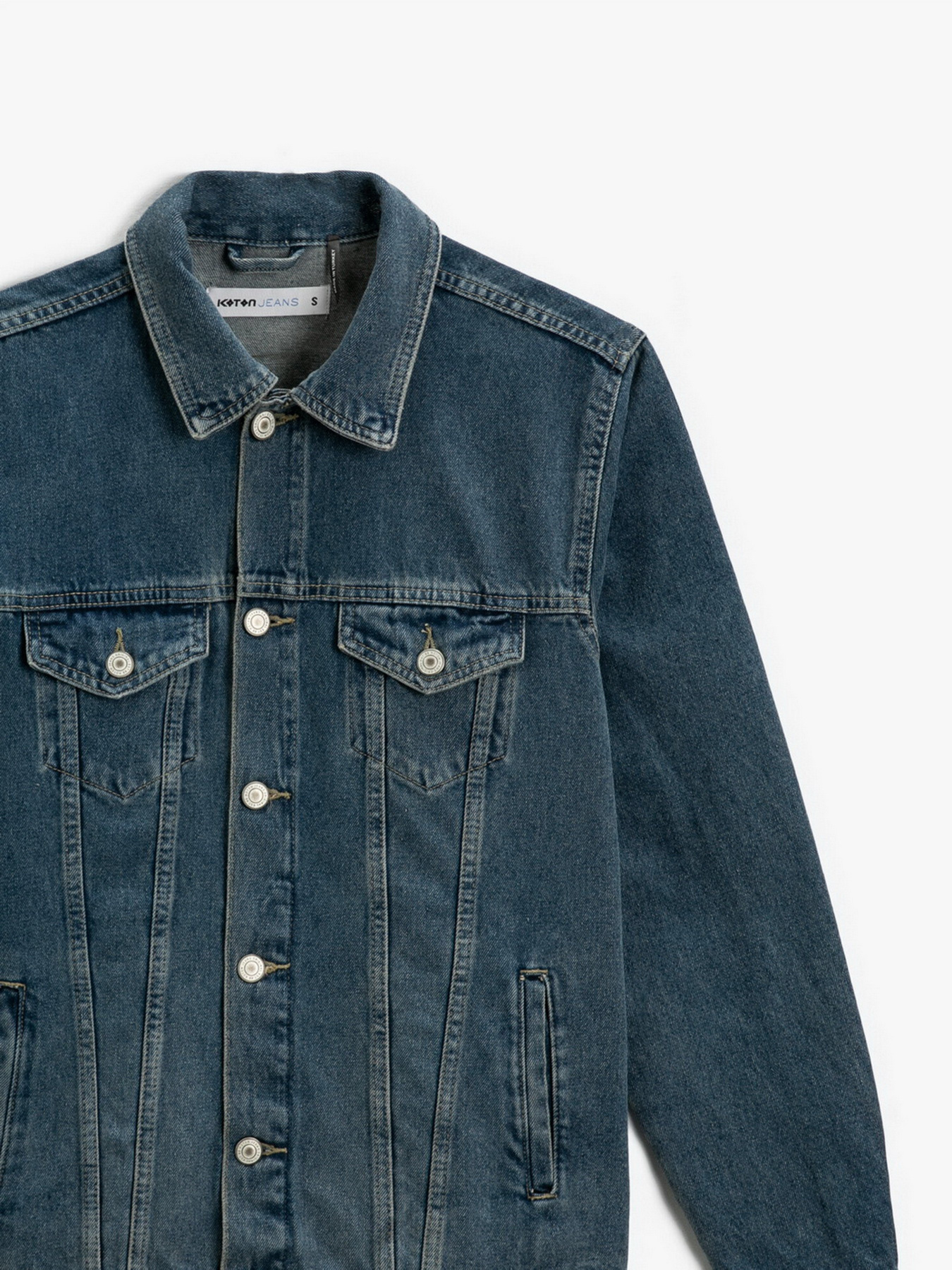 Джинсовая куртка Koton модель 2SAM50016BD600 Фото