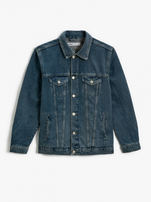 Джинсовая куртка Koton модель 2SAM50016BD600 Фото