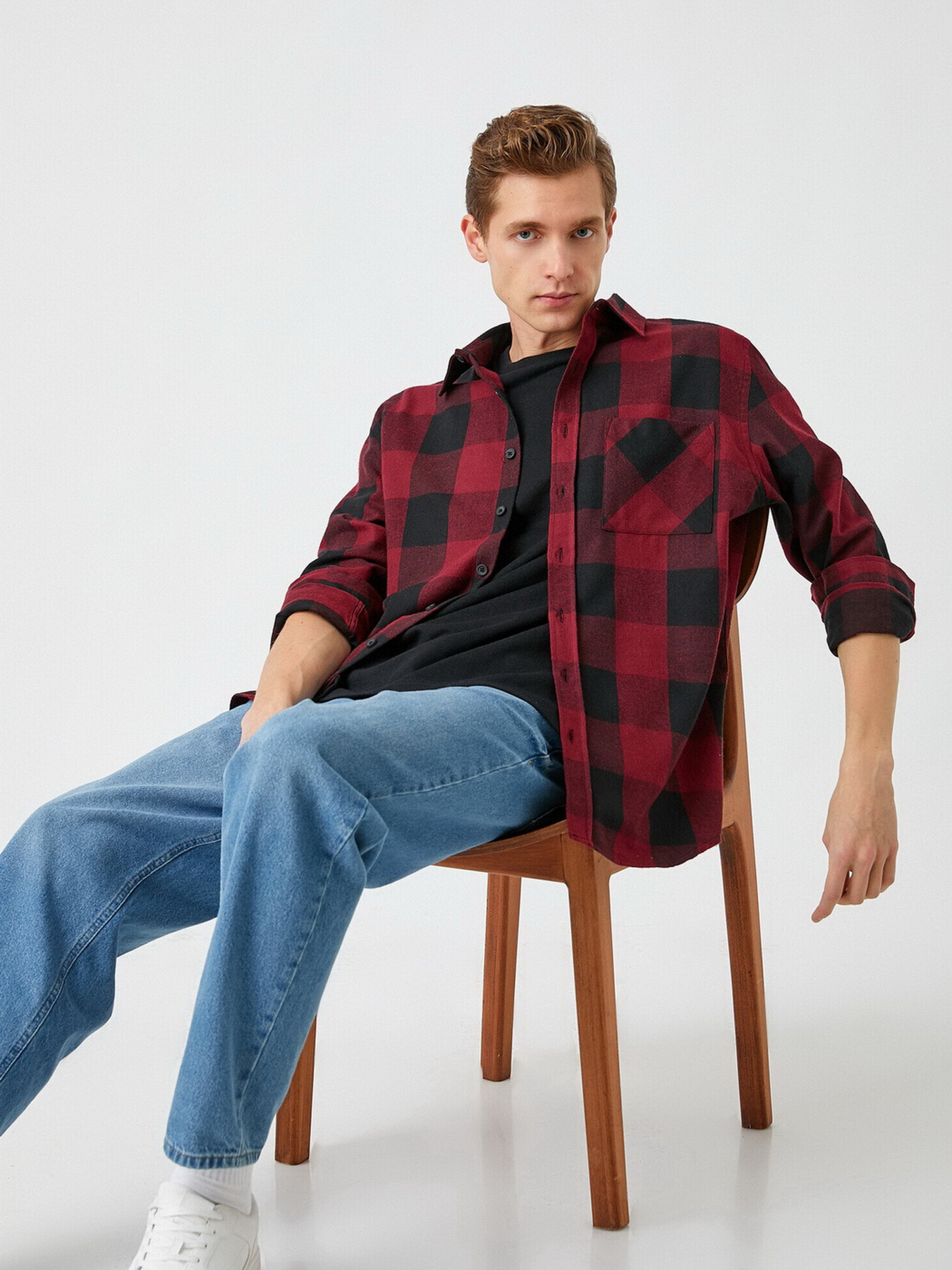 Рубашка Koton модель 2WAM60046HW4C0 Фото