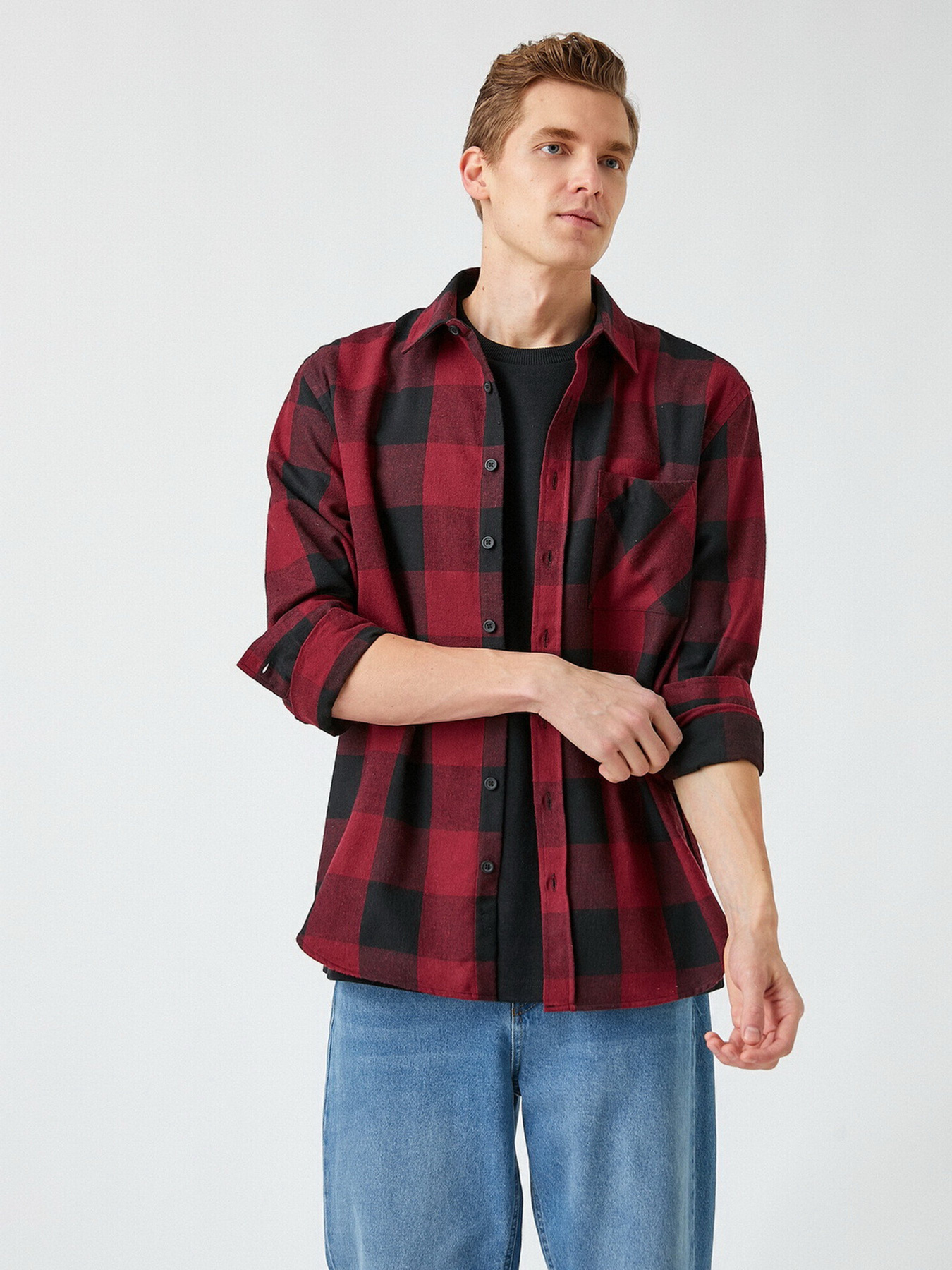 Сорочка повсякденна Koton модель 2WAM60046HW4C0 Фото