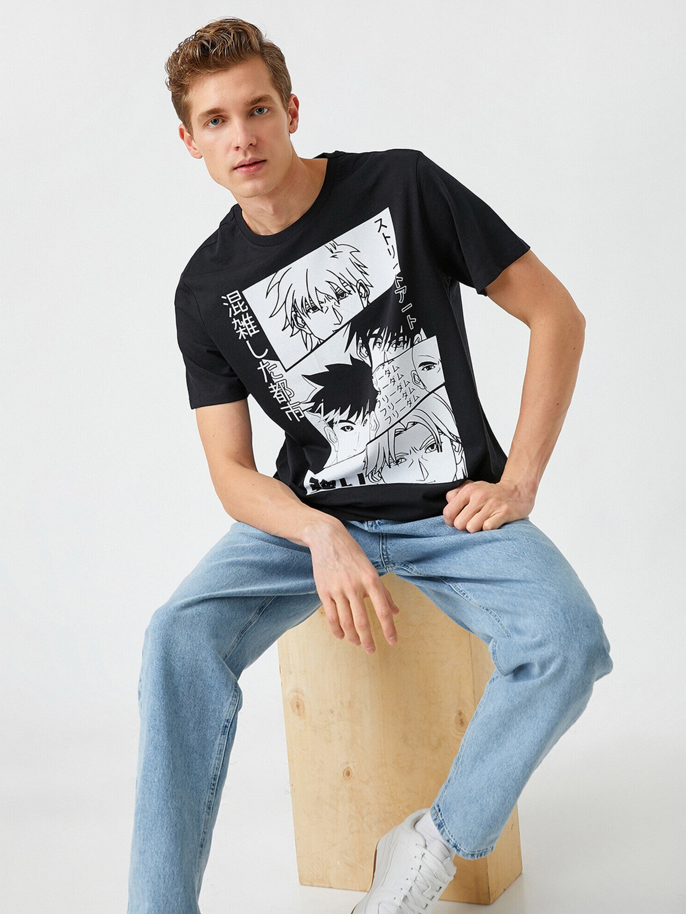 Футболки і поло Koton модель 2SAM10215HK999 Футболки і поло Koton модель 2SAM10215HK999 Фото