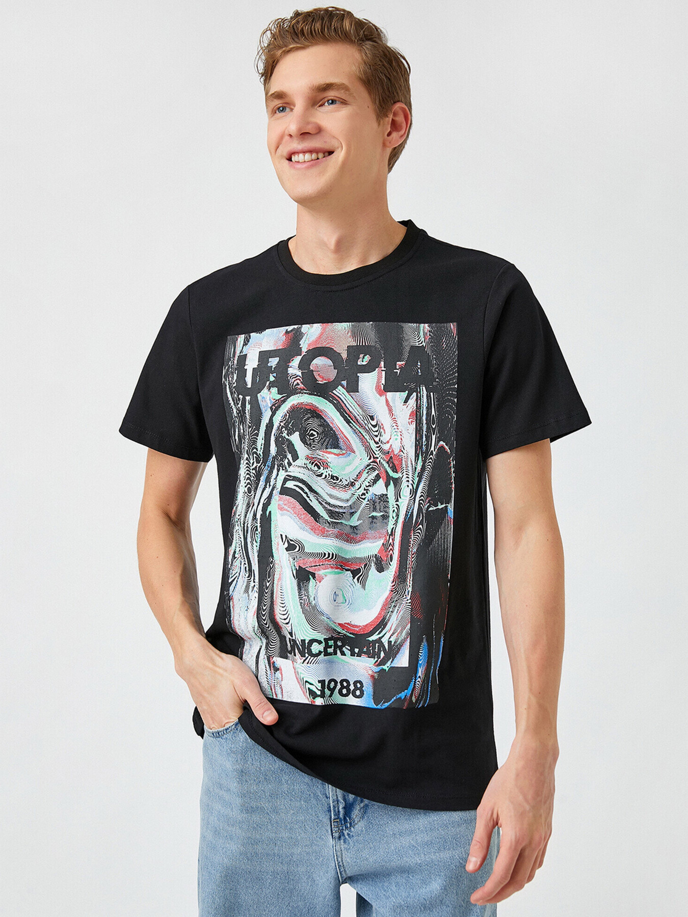 Футболка Koton модель 2YAM11175OK999 Фото