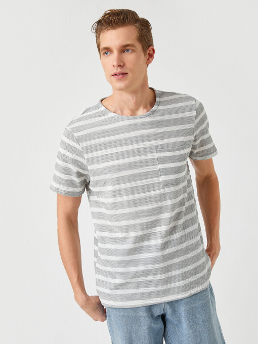 Футболка Koton модель 2YAM12320OK08K Фото