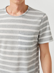 Футболка Koton модель 2YAM12320OK08K Фото