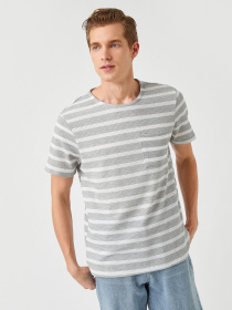 Футболка Koton модель 2YAM12320OK08K Фото