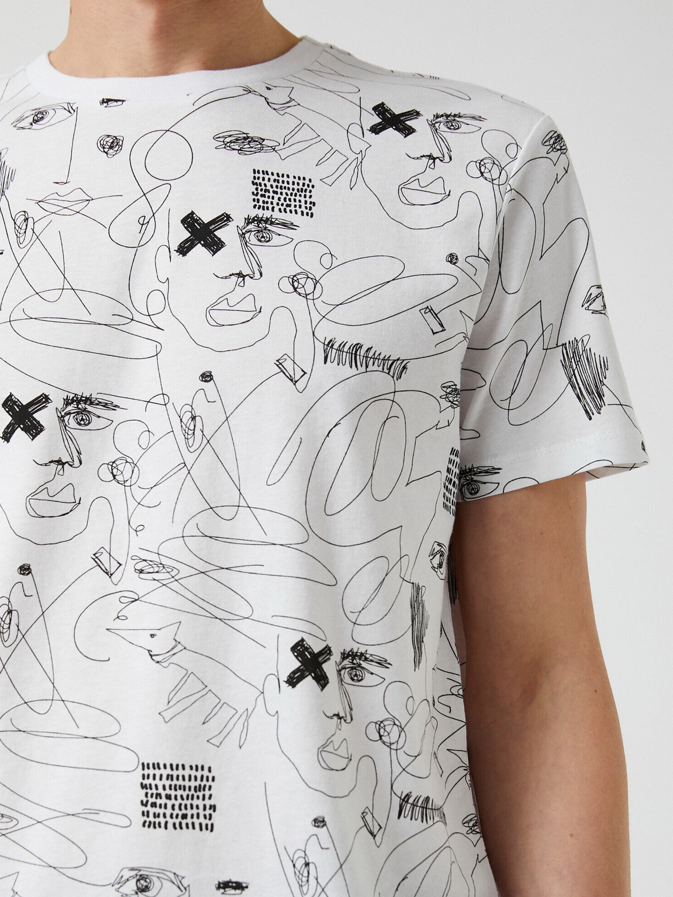 Футболка Koton модель 2SAM10687HK0D0 Фото