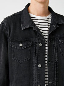 Джинсова куртка Koton модель 2SAM50012BD999 Фото