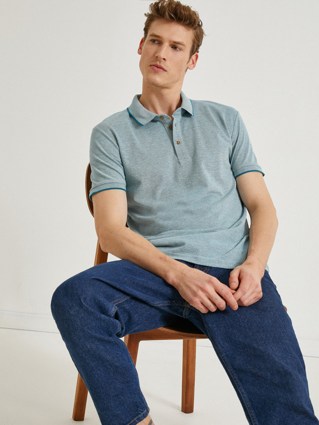 Поло Koton модель 1YAM12000LK700 Фото