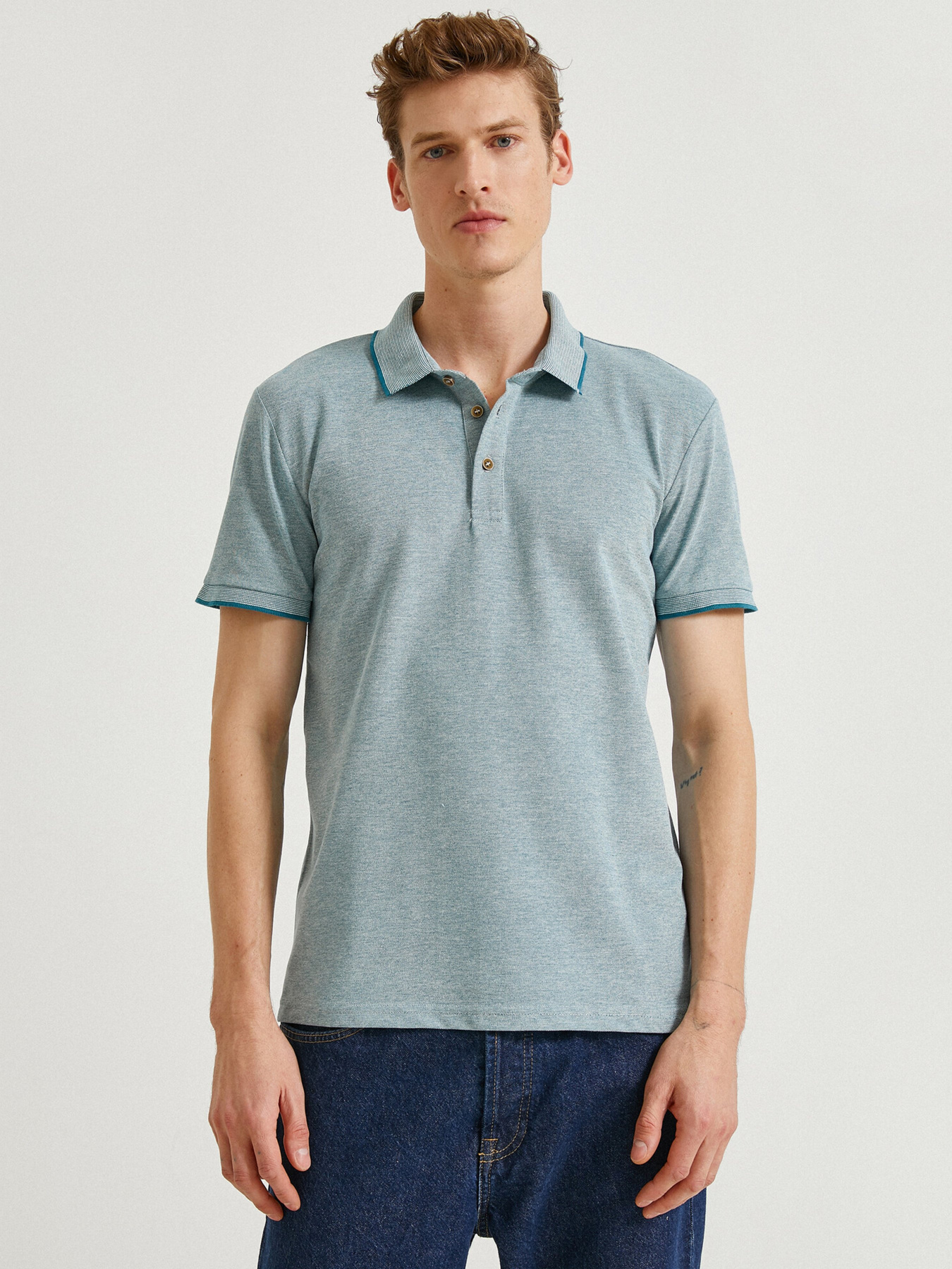 Поло Koton модель 1YAM12000LK700 Фото