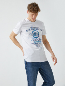 Футболки и поло Koton модель 2YAM11999CK000 Фото