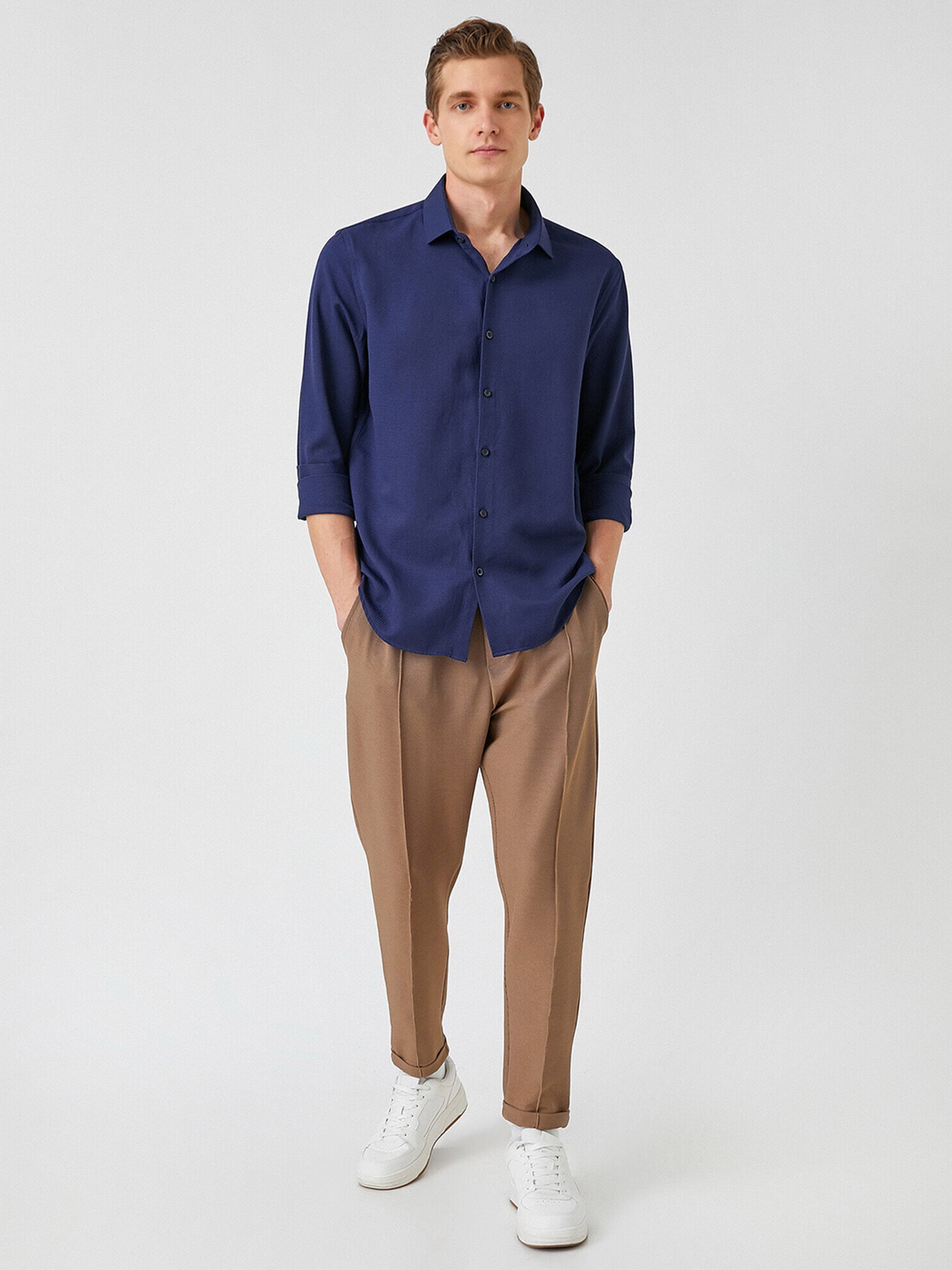 Сорочка повсякденна Koton модель 2SAM60238HW716 Фото