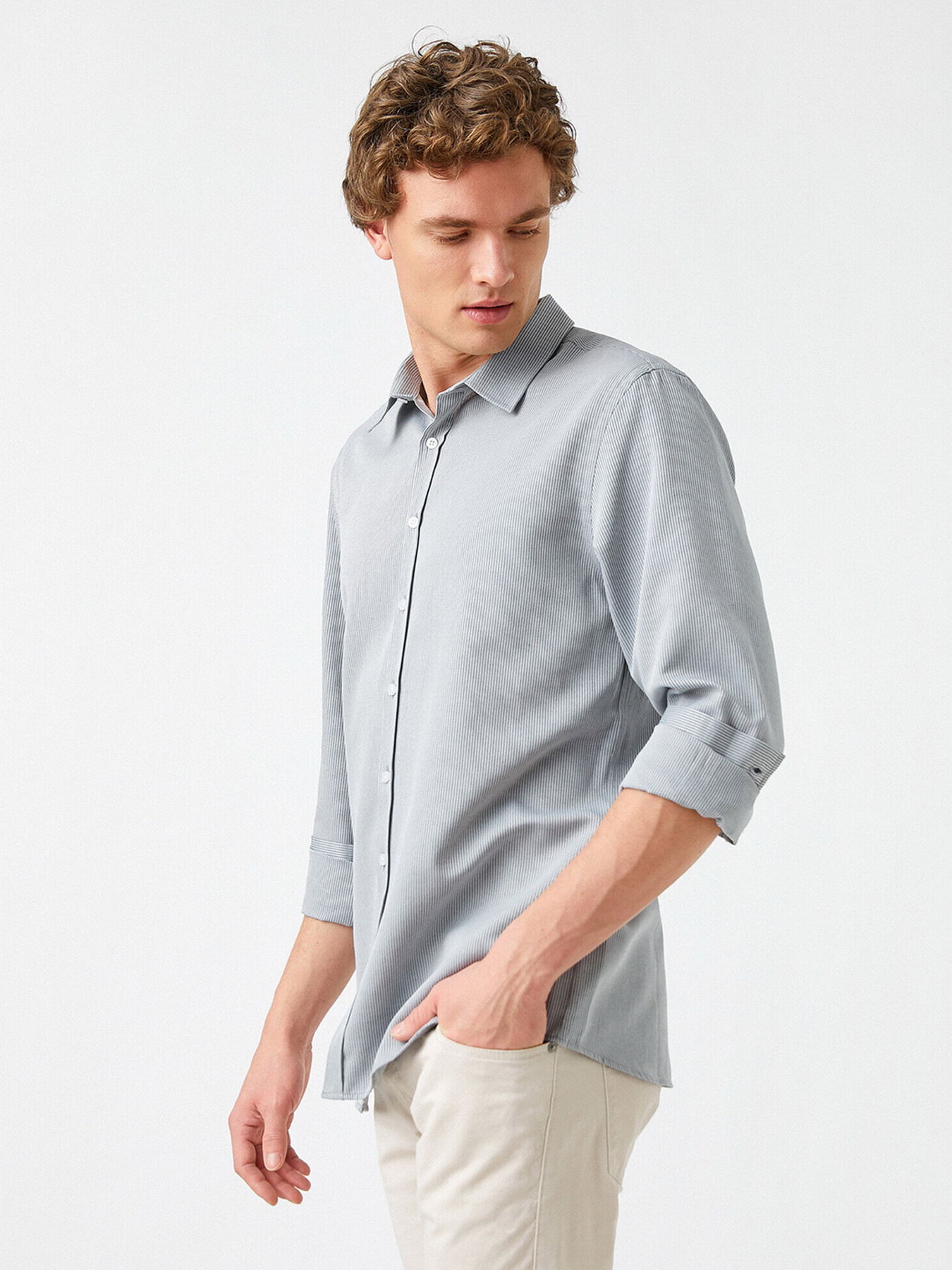 Сорочка повсякденна Koton модель 2SAM60237HW931 Фото