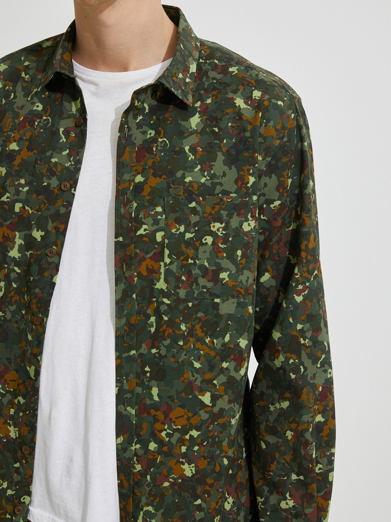 Сорочка повсякденна Koton модель 1YAM64425OW01A Фото