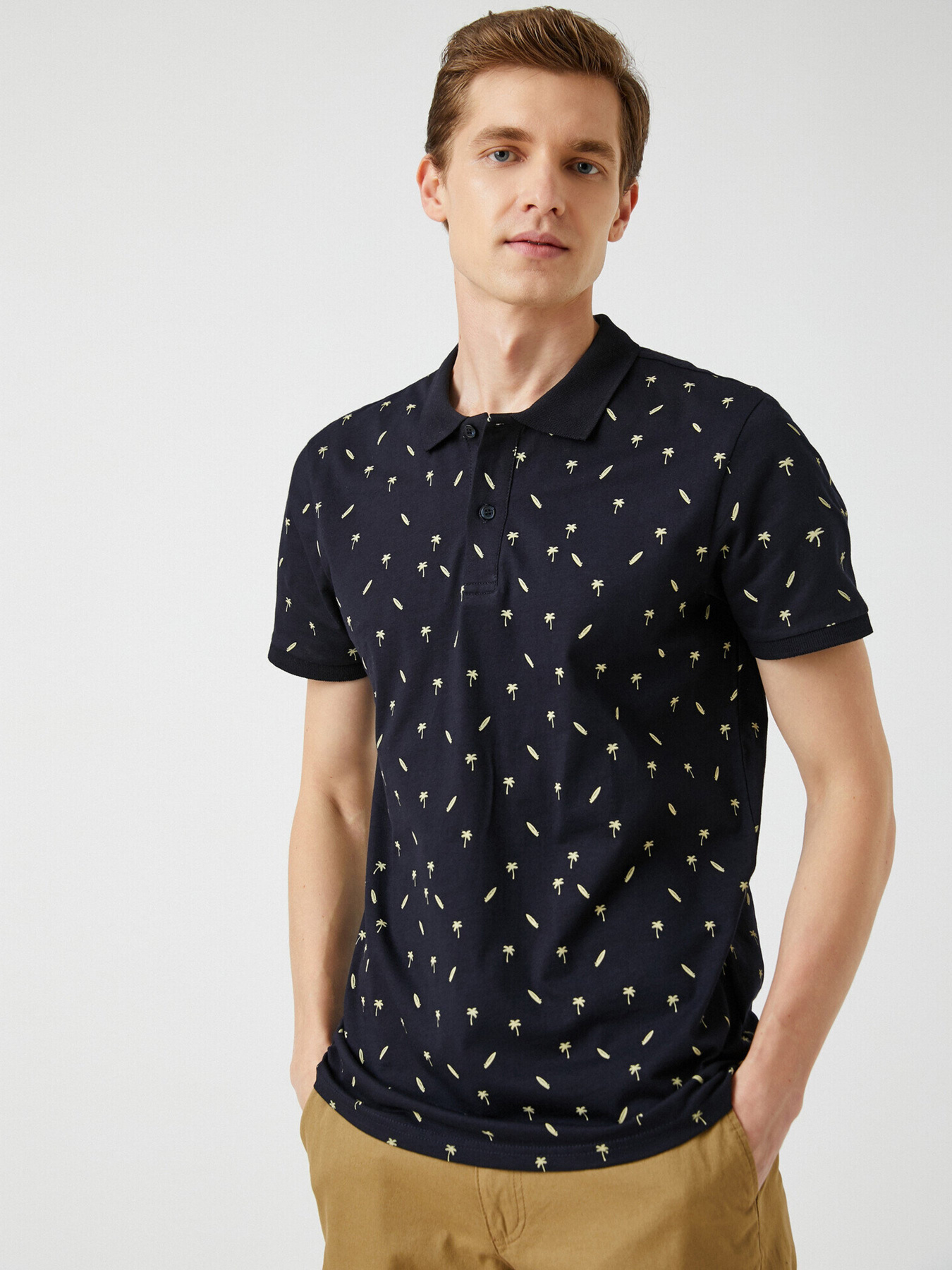 Поло Koton модель 2SAM10090MK86B Фото