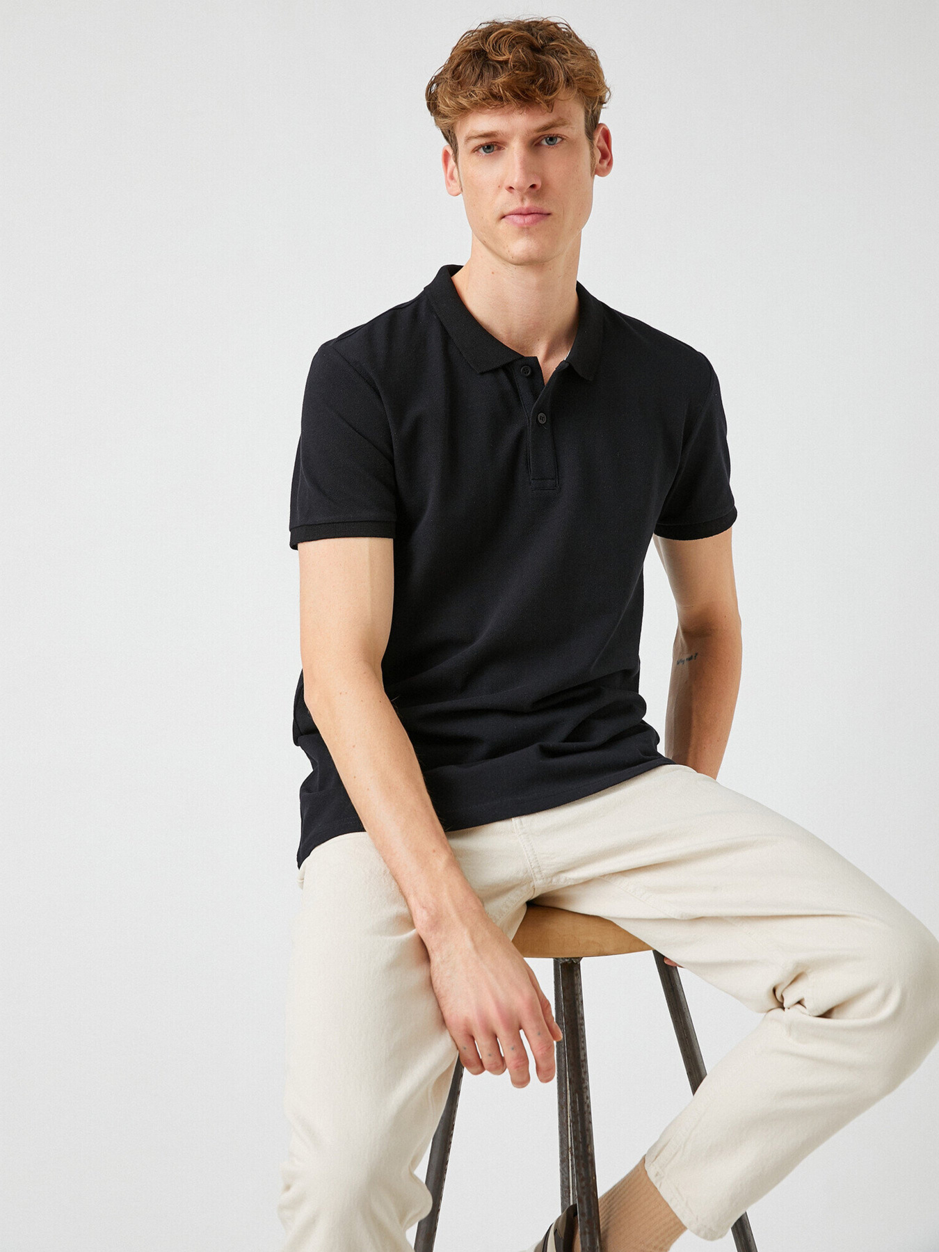 Поло Koton модель 2SAM10048MK999 Фото