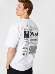 Футболки и поло Koton модель 2YAM11188HK001 Фото