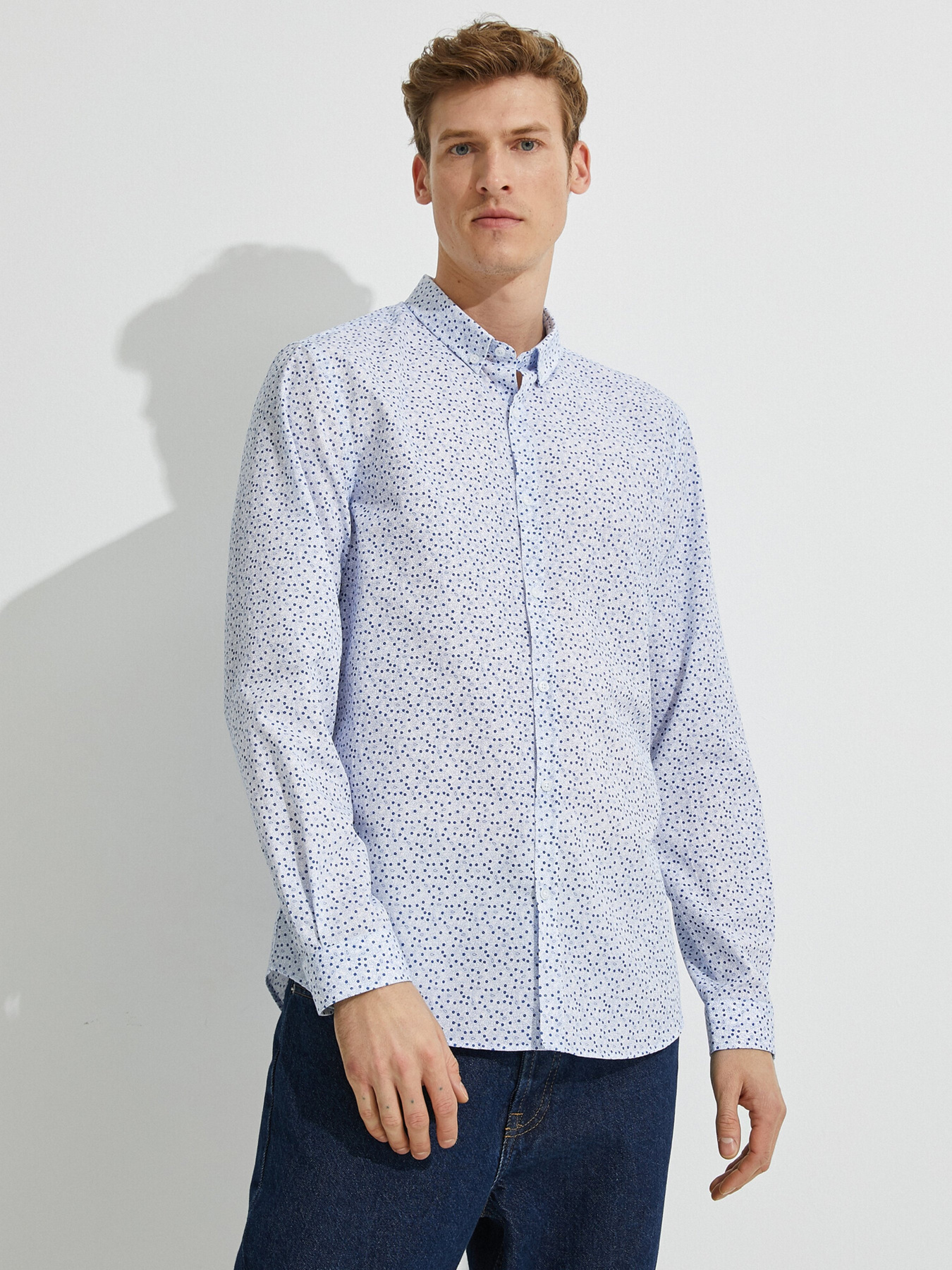 Рубашка Koton модель 1YAM69004NW650 Фото