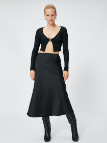 Юбка миди Koton модель 4WAK70014PW999 Фото