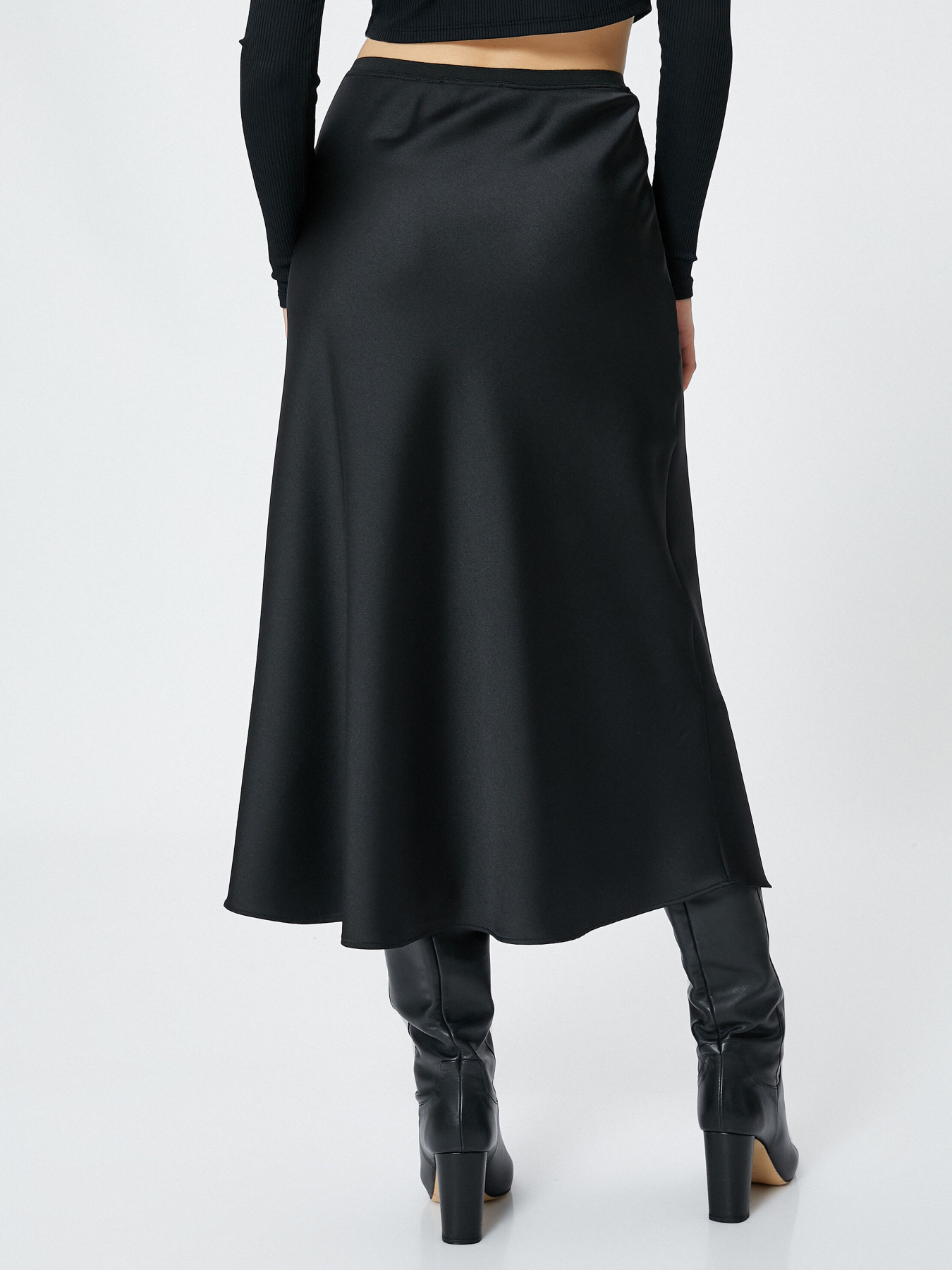 Юбка миди Koton модель 4WAK70014PW999 Фото