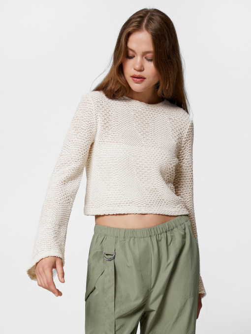 Лонгслив Koton модель 4WAL10196IK010 Фото