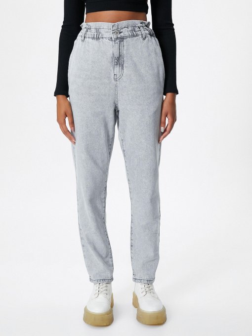 Прямі джинси Koton модель 4WAL40167MDGRY Фото