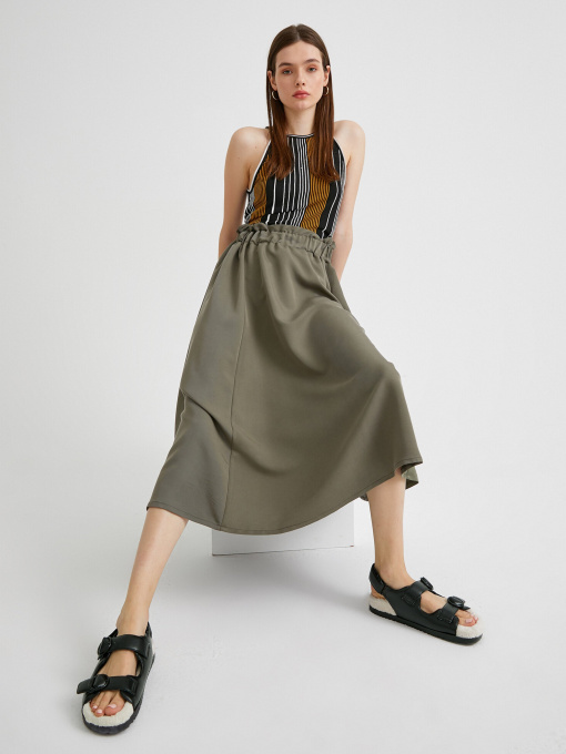 Юбка миди Koton модель 1YAK78545PW890 Фото