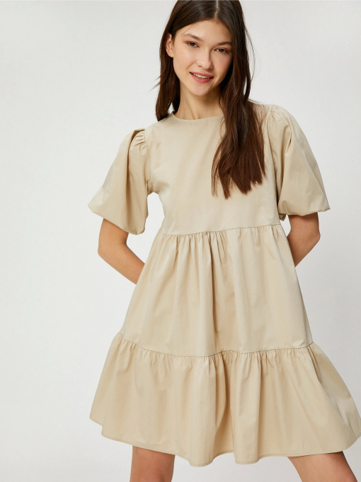 Платье мини Koton модель 3SAL80047IW080 Фото