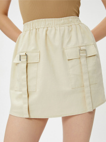 Юбка мини Koton модель 3SAK70151EW063 Юбка мини Koton модель 3SAK70151EW063 Фото