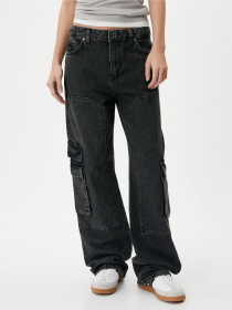 Бойфренды Koton модель 4SAL40217MDBLK Фото