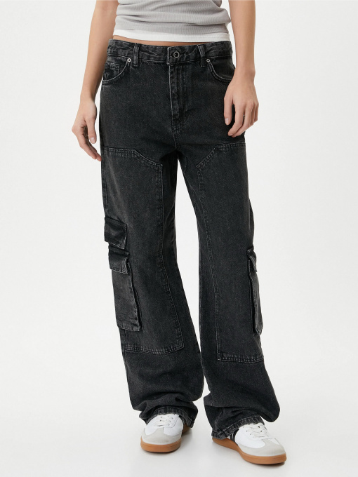 Бойфренды Koton модель 4SAL40217MDBLK Фото