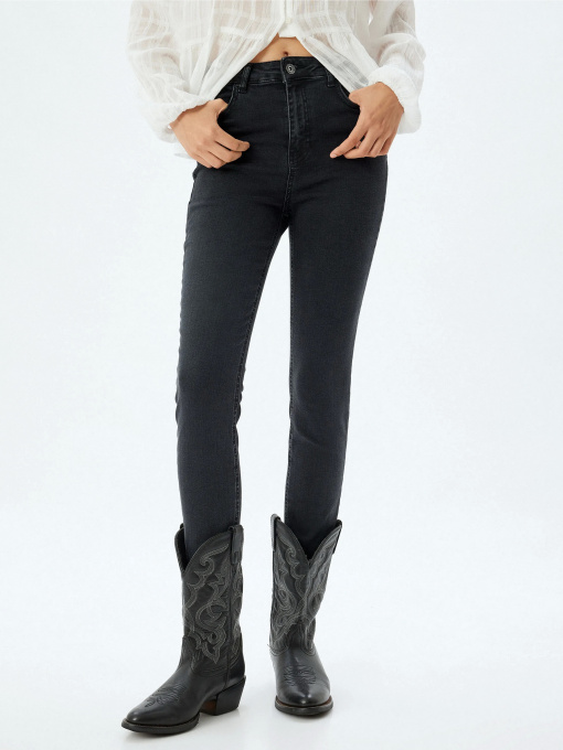 Скинни джинсы Koton модель 5WAL40205MDBLK Фото
