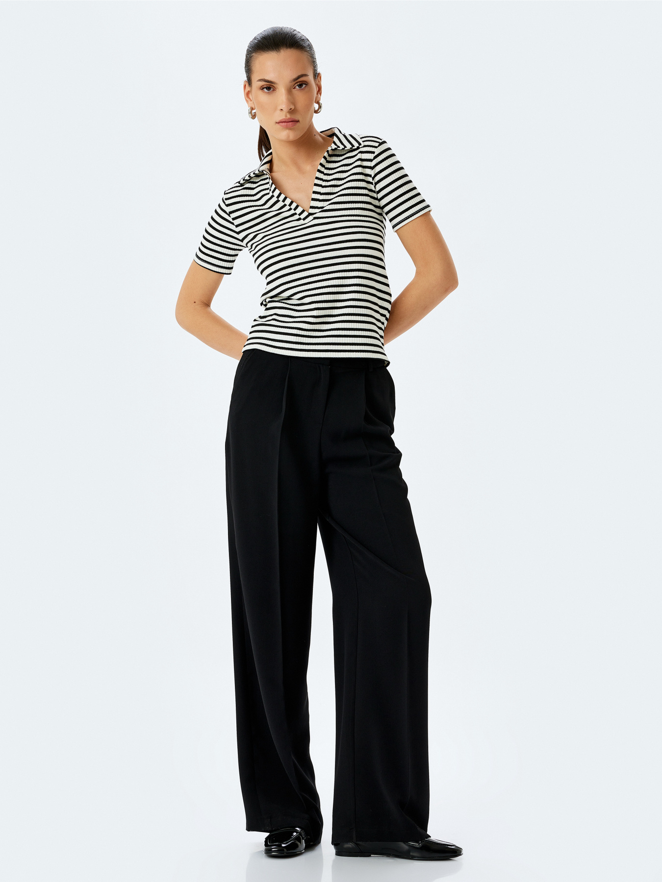 Поло Koton Модель 5SAK50038EK9S9 Фото