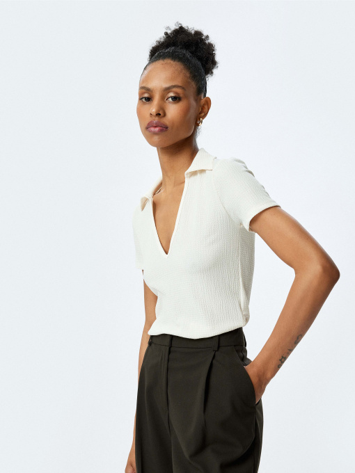 Поло Koton модель 5SAK50352EK001 Фото