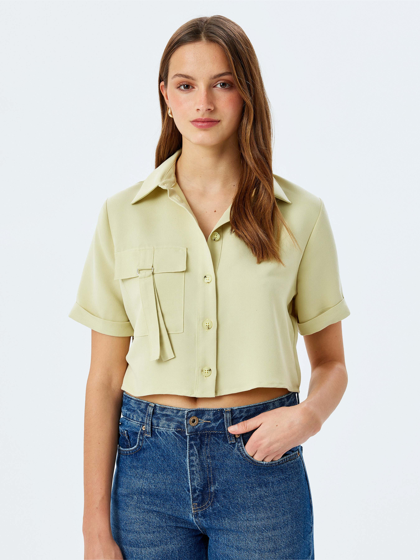 Рубашка Koton модель 5SAK60261PW764 Фото