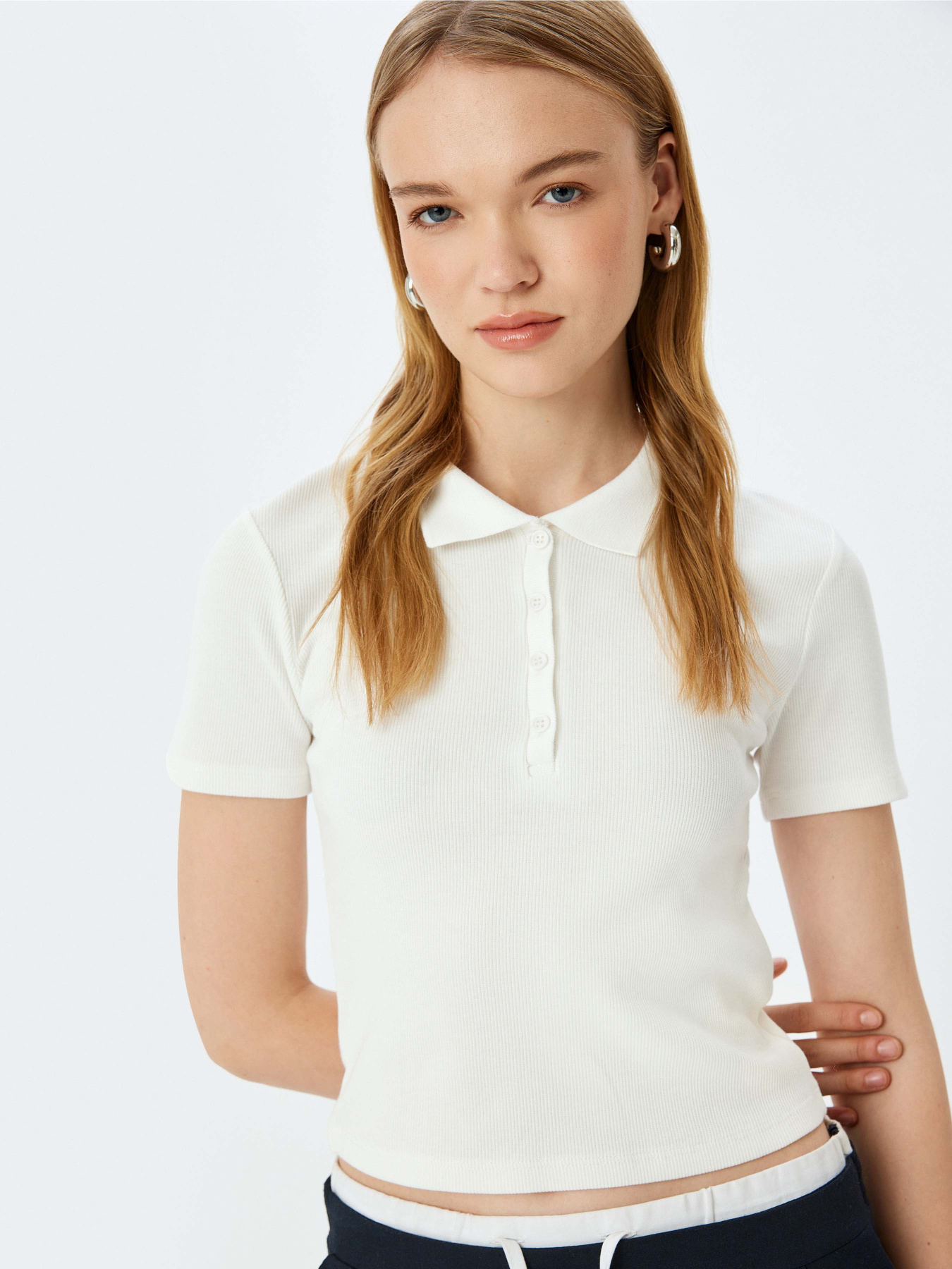 Поло Koton Модель 5SAL10199IK010 Фото