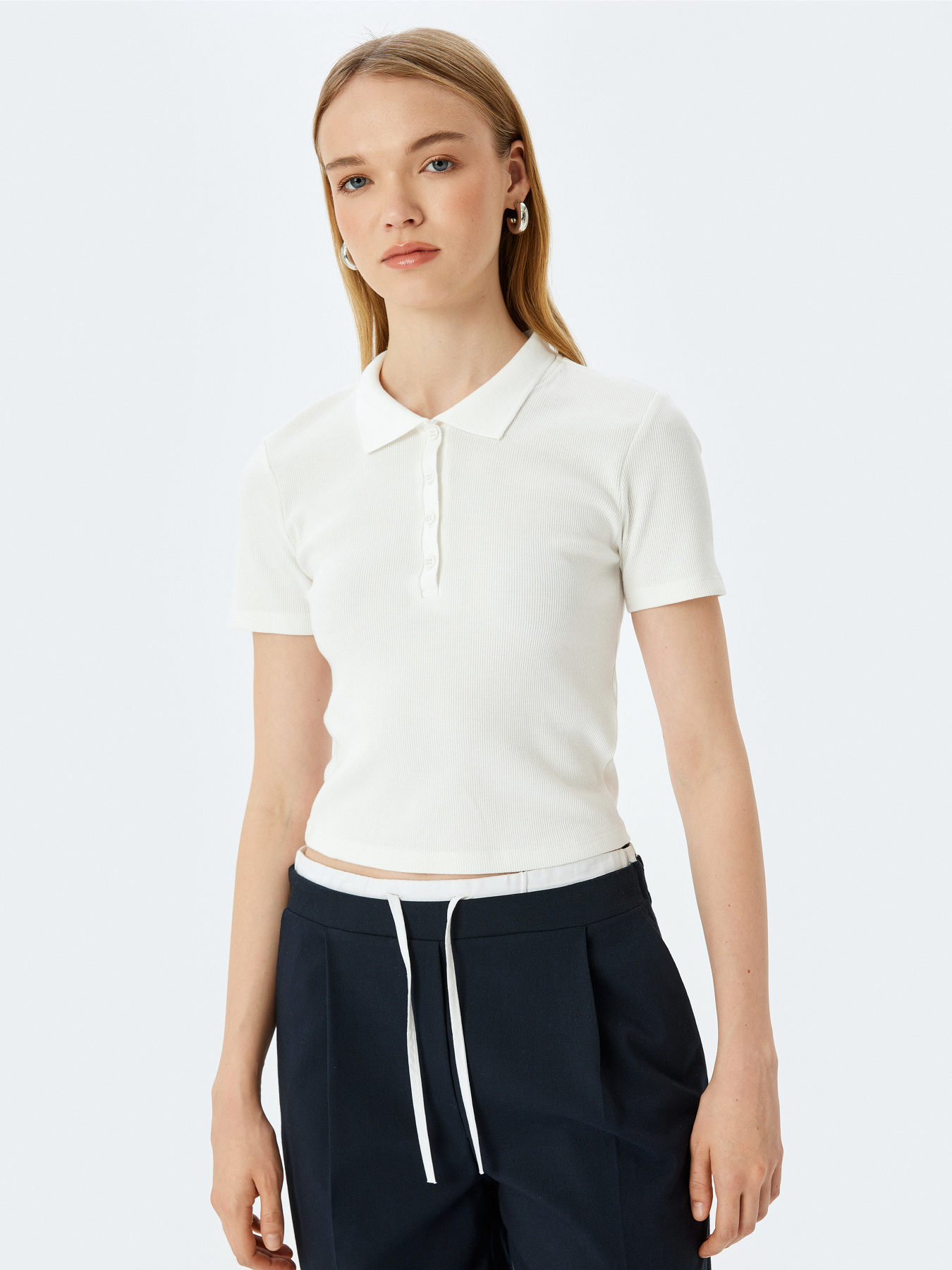 Поло Koton Модель 5SAL10199IK010 Фото