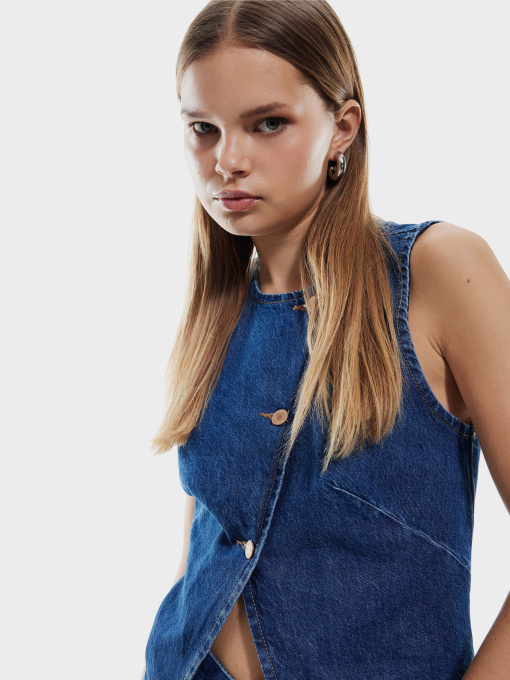 Жилет Koton модель 5SAL30023MDDRK Фото