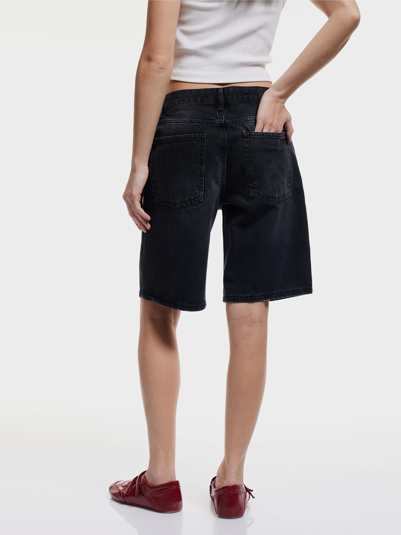 Шорты джинсовые Koton модель 5SAL40007MDBLK Фото