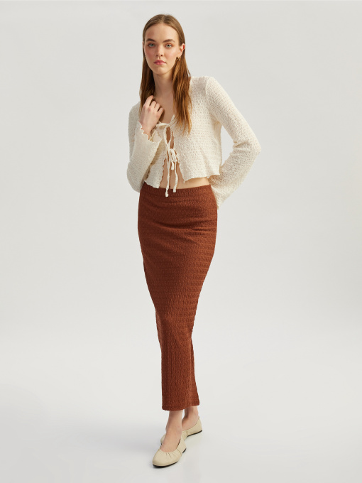 Юбка миди Koton модель 5SAL70006IK512 Фото