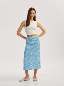 Юбка миди Koton модель 5SAL70015IK6D4 Фото