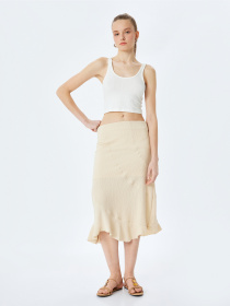 Юбка миди Koton модель 5SAL70029IK050 Фото