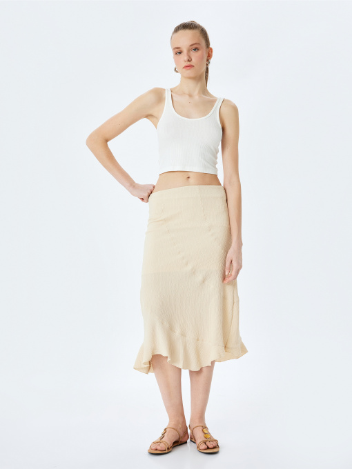 Юбка миди Koton модель 5SAL70029IK050 Фото