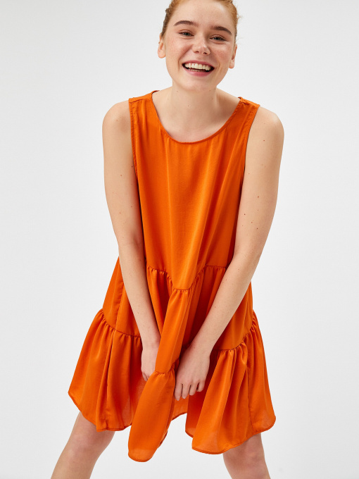 Платье мини Koton модель 1YAK88021PW200 Фото