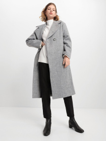 Пальто Koton модель 2KAK06876EWGRM Пальто Koton модель 2KAK06876EWGRM Фото