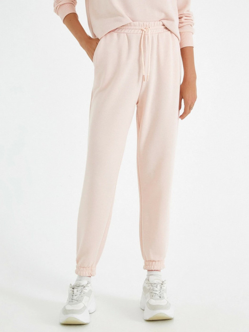 Штани спортивні Koton High Rise Drawstring Jogger модель 2KAK43628EKPB3 Фото