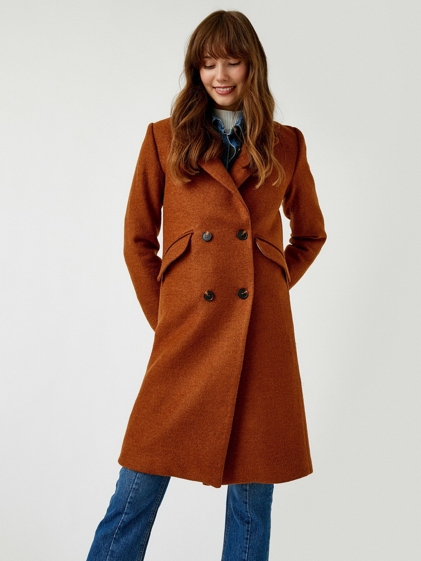 Пальто Koton модель 2KAK06014EWKM1 Фото