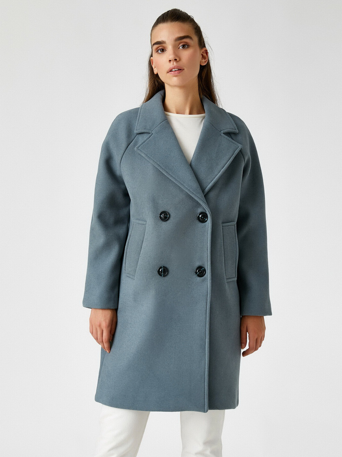 Пальто Koton Модель 2KAK06409EWBT5 Фото