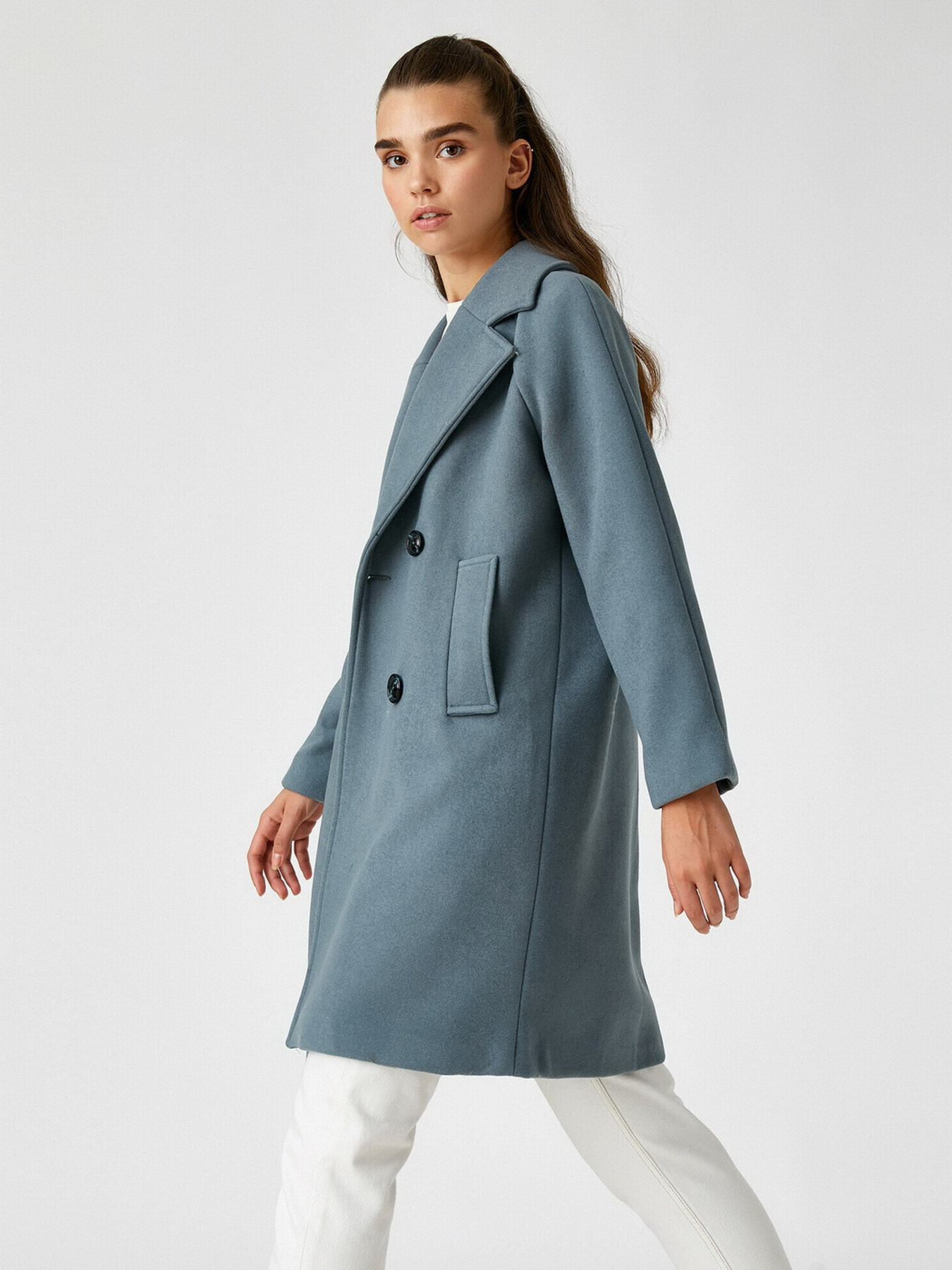 Пальто Koton Модель 2KAK06409EWBT5 Фото